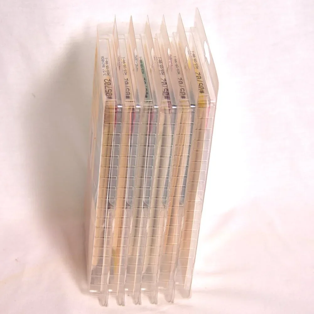 Avery Color Coding Labels Rainbow Pack Removable 3x5 6 packs of 35 8048AS